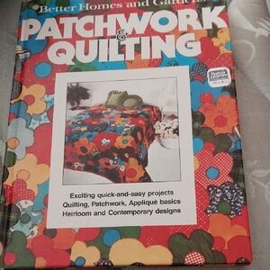 Better Homes And Gardens Multicolor Patchwork Quilt Book